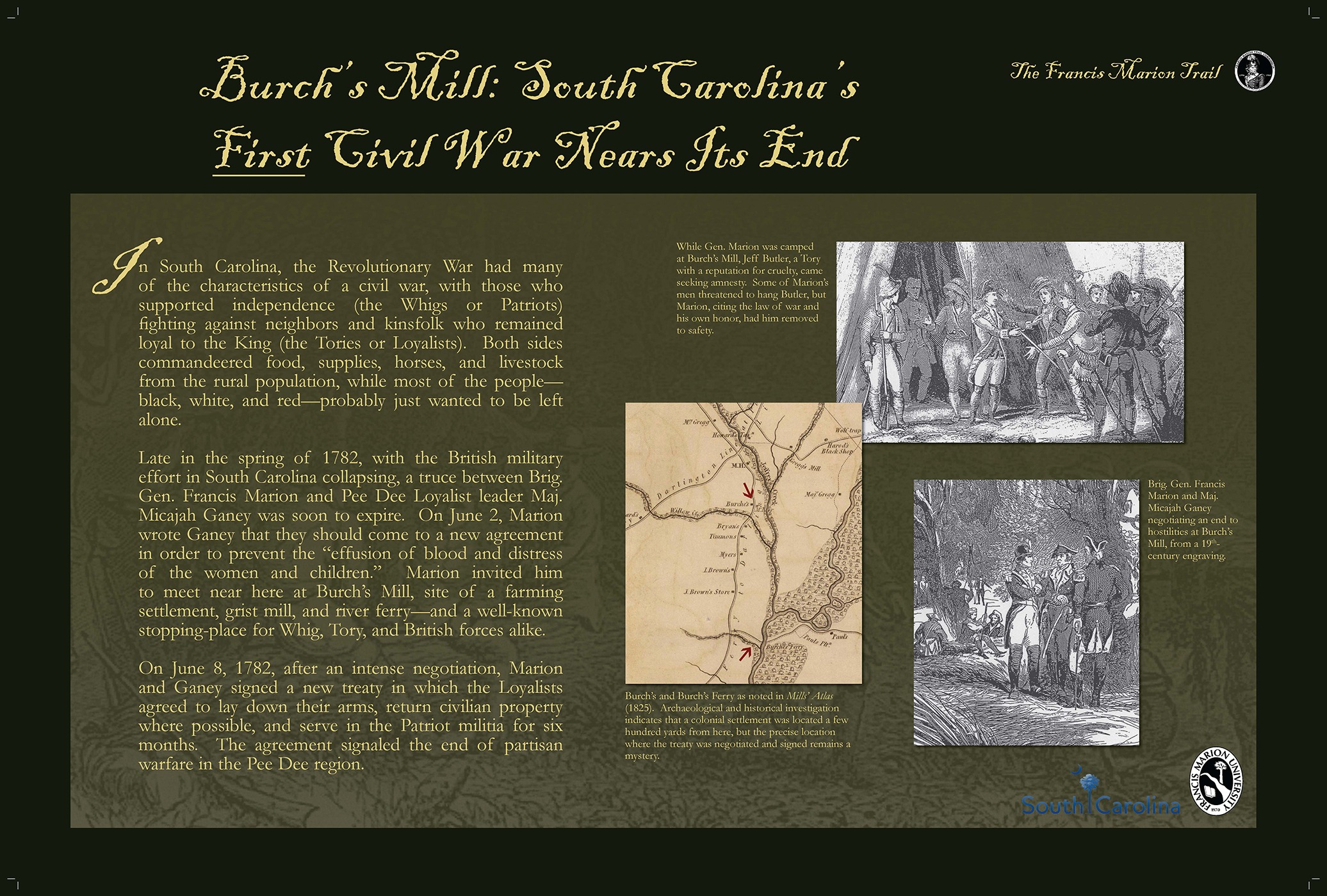 Burch's Mill Burch's Mill on the Pee Dee Tour