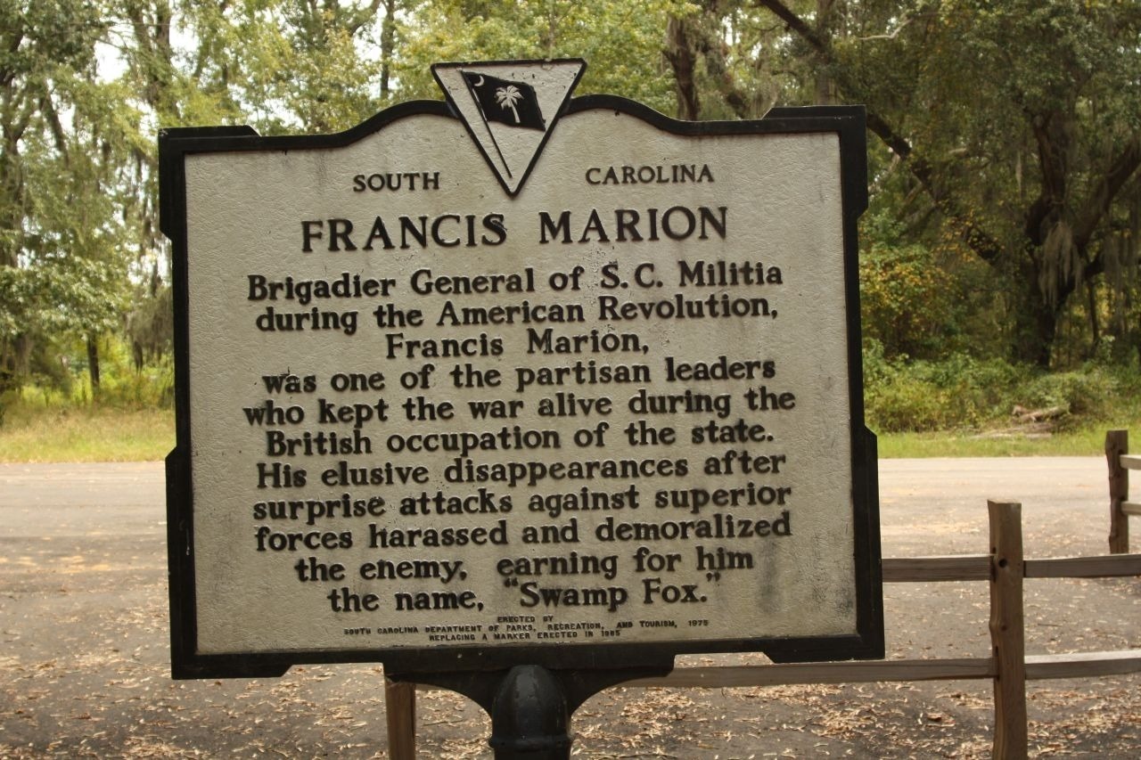 Francis Marion's Grave Marker