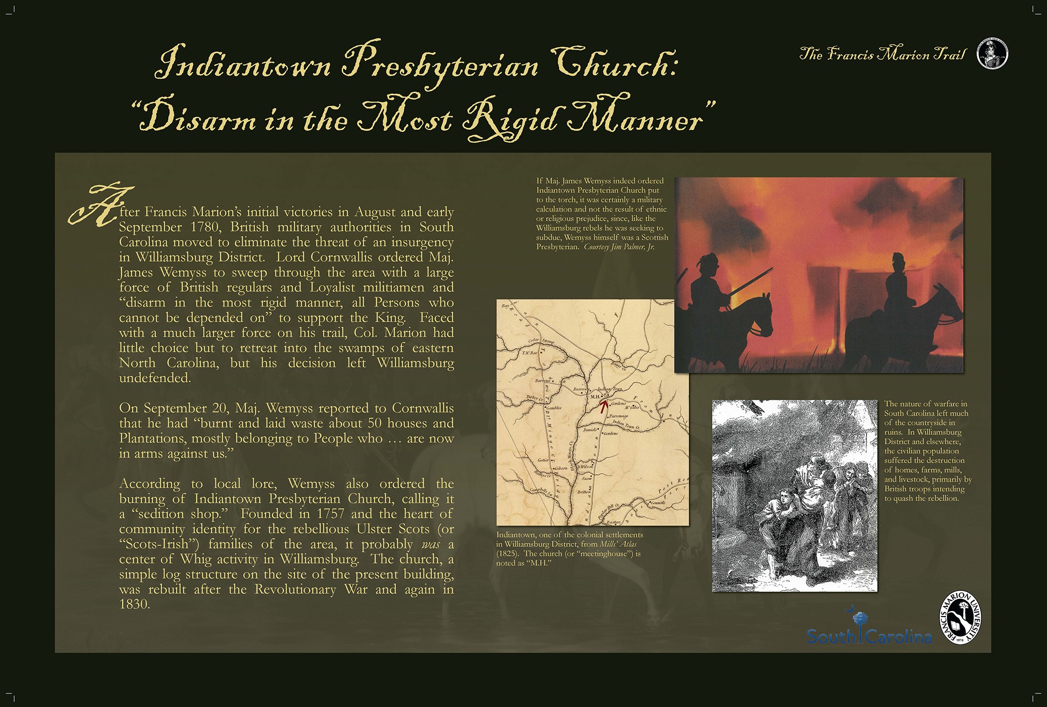 Indiantown Presbyterian Church Indiantown Presbyterian Church on the Pee Dee Tour